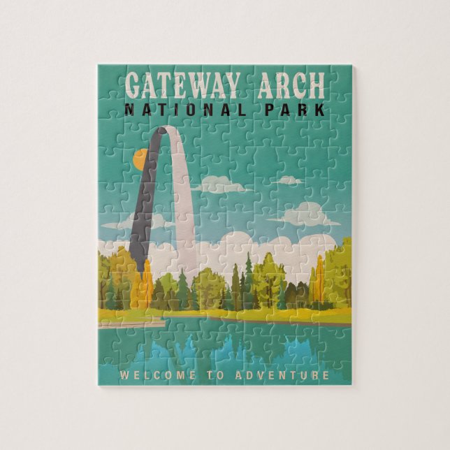 Gateway Arch National Park - Missouri Saint Louis Puzzle (Vertikal)
