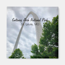 Gateway Arch National Park, St. Louis, MO Magnet
