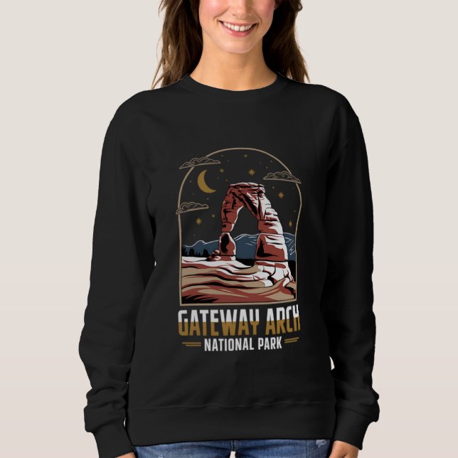 GATEWAY ARCH Nationalpark California Sweatshirt (Vorderseite)