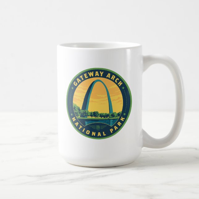 Gateway Arch Nationalpark Kaffeetasse (Rechts)