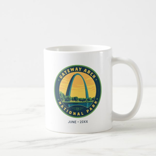 Gateway Arch Nationalpark Kaffeetasse (Rechts)