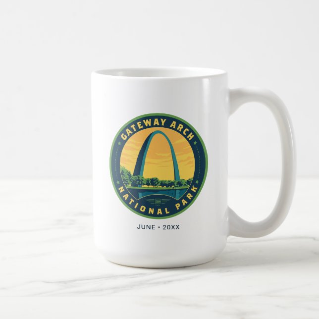 Gateway Arch Nationalpark Kaffeetasse (Rechts)