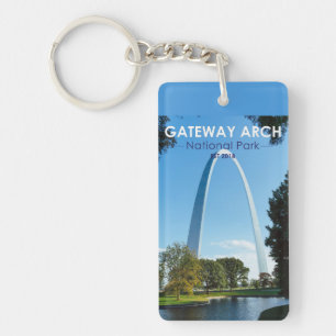 Gateway Arch Nationalpark Missouri Doppelseitig Schlüsselanhänger