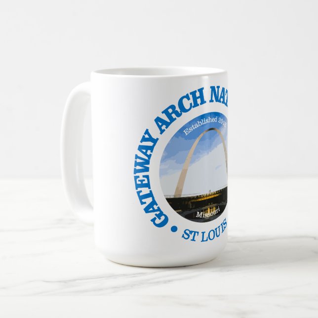 Gateway Arch NP2 Kaffeetasse (Vorderseite Links)