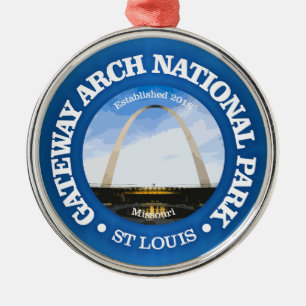 Gateway Arch NP2 Ornament Aus Metall