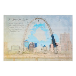 Gateway Arch Poster