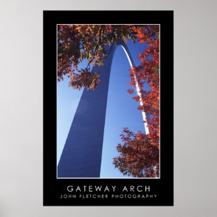 Gateway Arch Poster mit Grenzen