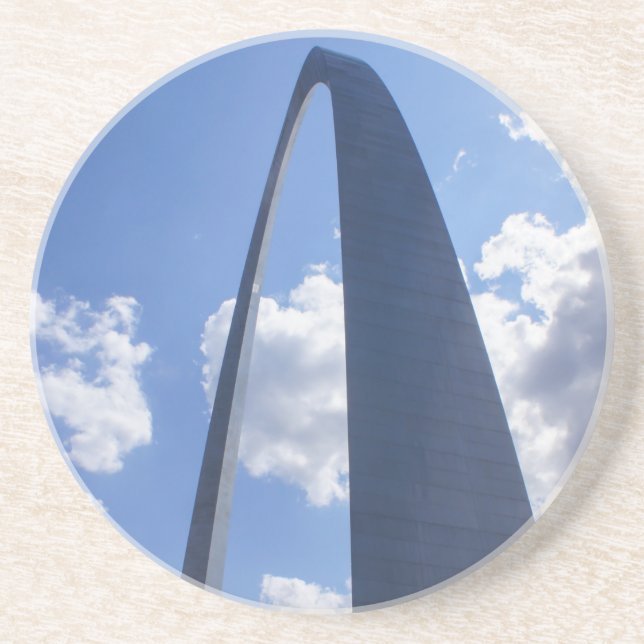 Gateway Arch Sandstein Untersetzer (Vorne)