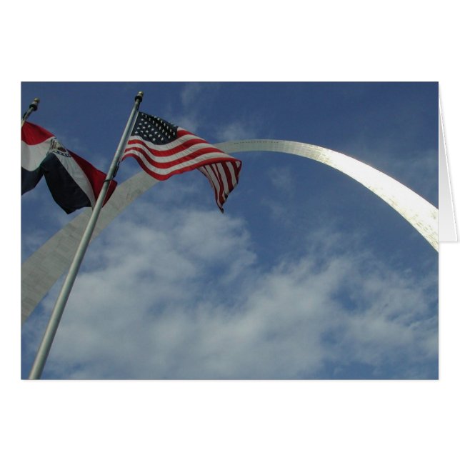 Gateway Arch, St. Louis, Missouri (Vorderseite (Horizontal))