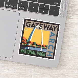 Gateway Arch   St. Louis, Missouri Aufkleber
