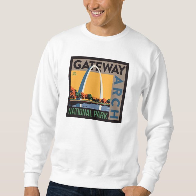 Gateway Arch | St. Louis, Missouri Sweatshirt (Vorderseite)