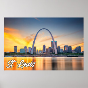 Gateway Arch, St. Louis, Missouri, USA Poster