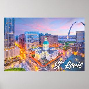 Gateway Arch, St. Louis, Missouri, Vereinigte Staa Poster