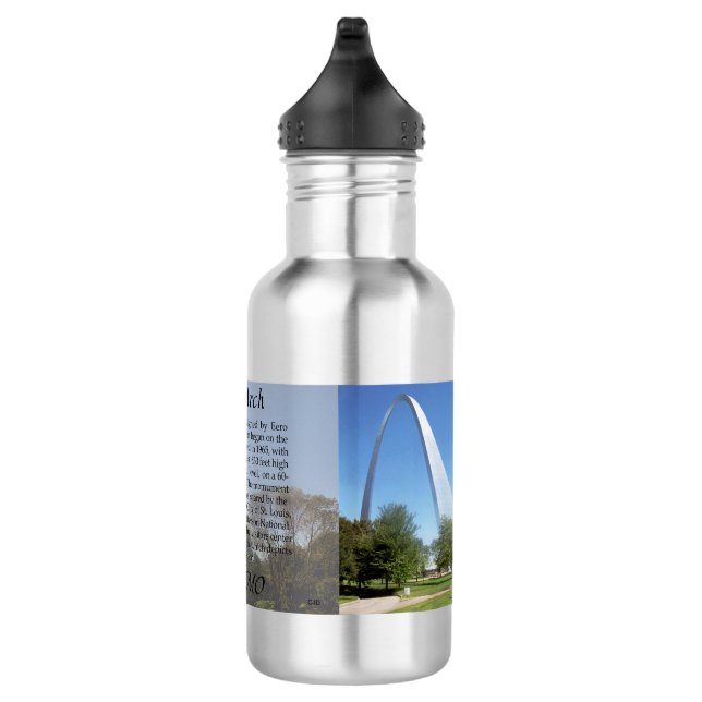 Gateway Arch-Wasserflasche Edelstahlflasche (Rechts)