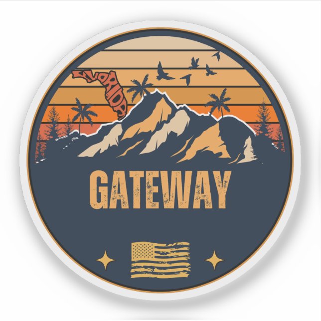 Gateway, Florida Aufkleber (Vorderseite)