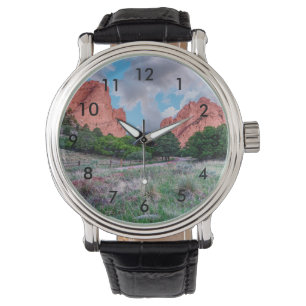 Gateway Rocks Garden of Gods Wrist Watch Armbanduhr