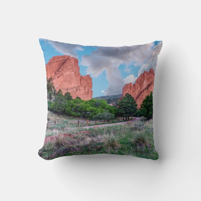 Gateway Rocks Garden of the Gods Pillow Kissen (Vorderseite)