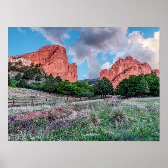 Gateway Rocks Garden of the Gods Poster (Vorne)