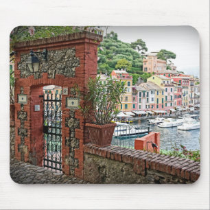 Gateway to Paradise - Portofino, Italien Mousepad