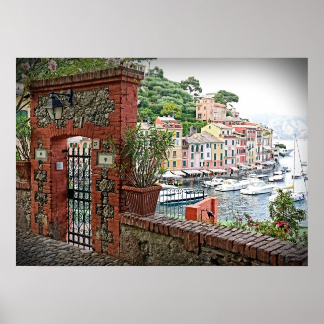 Gateway to Paradise - Portofino, Italien-Poster Poster (Vorne)