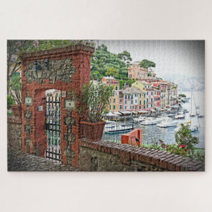 Gateway to Portofino, Italien - 20x30 - 1014 pc Puzzle