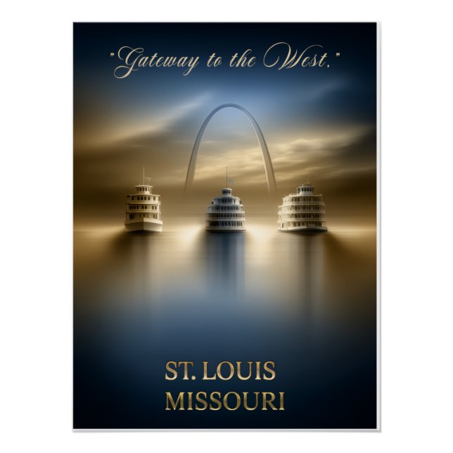 Gateway to St. Louis Poster (Vorderseite)