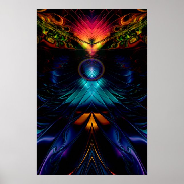 Gateway to the Starz Abstrakt Poster (Vorne)