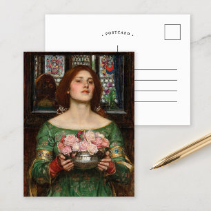 Gather Ye Rosenknospe   John William Waterhouse Postkarte