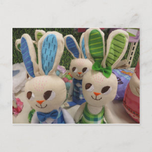 Gathered Bunnies Postkarte
