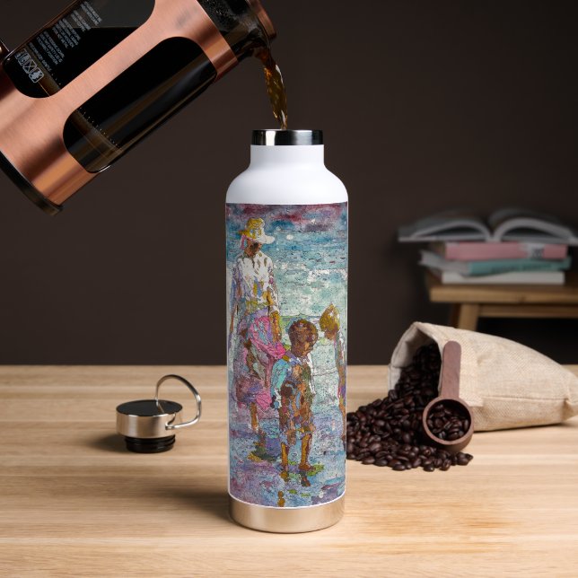 Gathering Light © – Feine Kunst Wasserflasche Trinkflasche (Kaffee (gedreht))