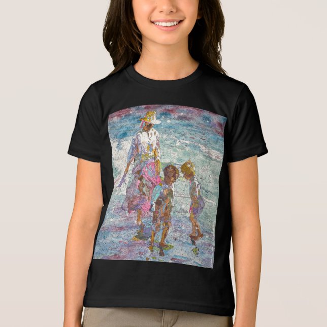 Gathering Light © – Fine Art Tri‑Blend Shirt (Vorderseite)