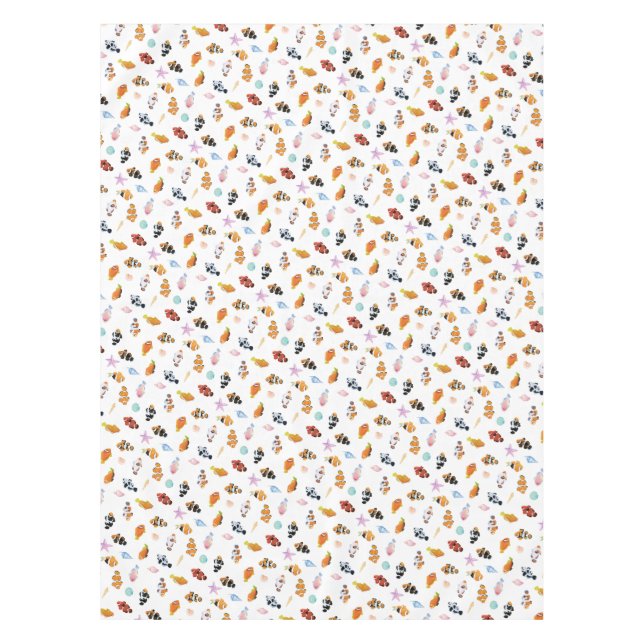 Gathering of Clownfish | Ocean Art Design Tischdecke (Vorderseite)