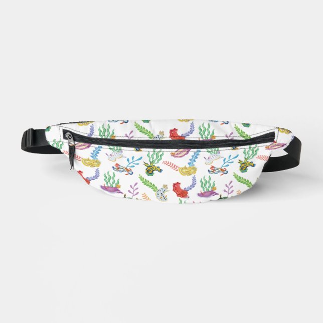 Gathering of Nudibranchs | Ocean Art Design Bauchtasche (Vorderseite)
