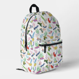 Gathering of Nudibranchs | Ocean Art Design Bedruckter Rucksack