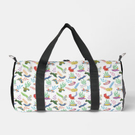 Gathering of Nudibranchs | Ocean Art Design Duffle Bag