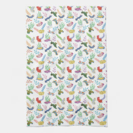 Gathering of Nudibranchs | Ocean Art Design Geschirrtuch