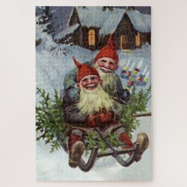 "Gathering Pine Boughs" Puzzle (Vertikal)