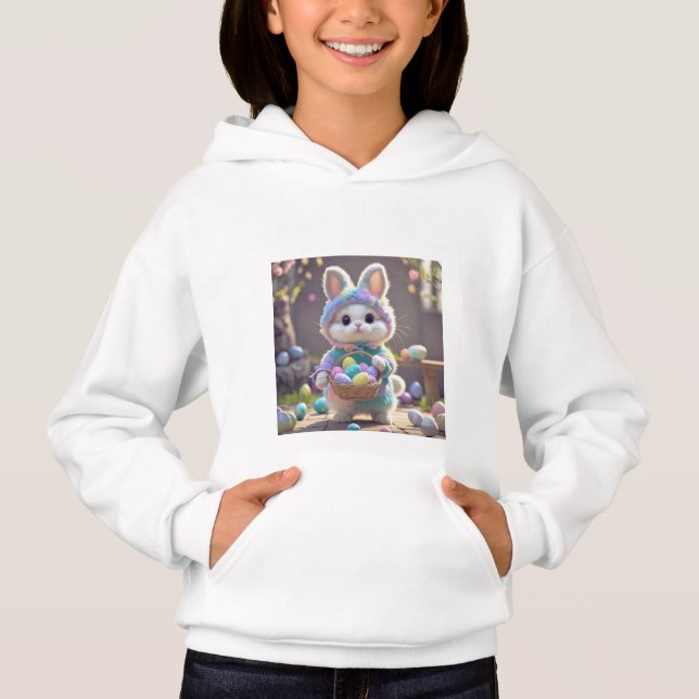 Gatinha coelhinha  hoodie (Vorderseite)