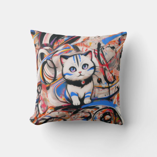 😻 Gatita Pollock 😻 Kissen (Vorderseite)