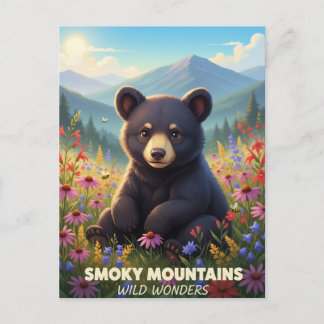 Gatlinburg Smokey Mountains Wild Wonders Postkarte