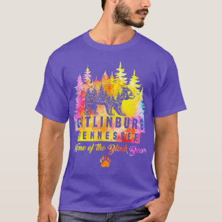 Gatlinburg Tennessee Bär Große rauchige Berge Ti T-Shirt