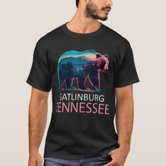 Gatlinburg Tennessee Berge Bär Usa Wandern Sou T-Shirt