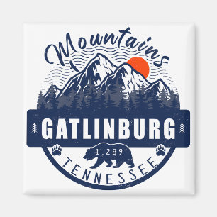 Gatlinburg Tennessee Berge Souvenirs Magnet