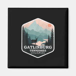 Gatlinburg Tennessee Große rauchige Berge Wandern Magnet