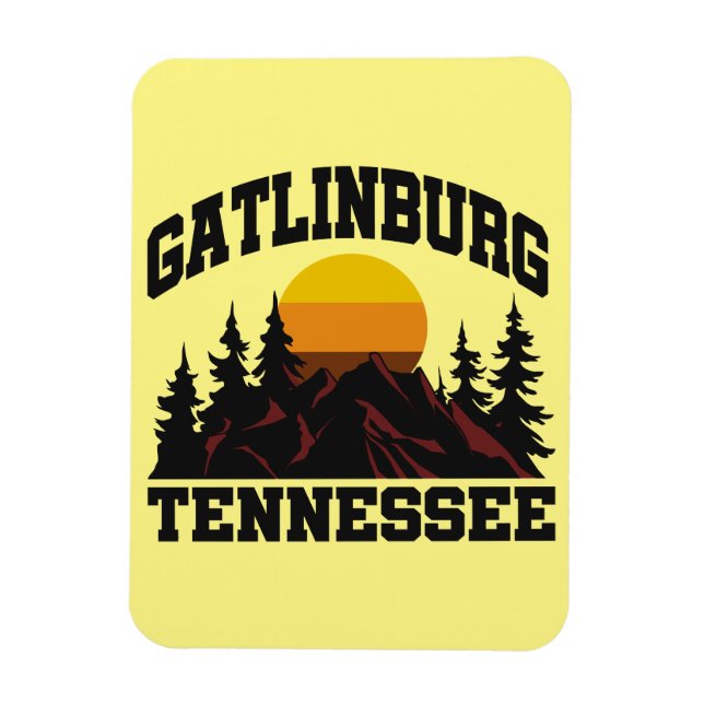 Gatlinburg, Tennessee Magnet (Vertikal)