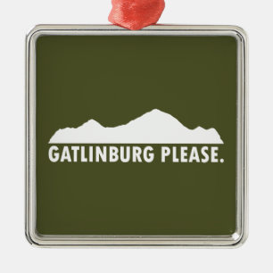 Gatlinburg Tennessee Ornament Aus Metall