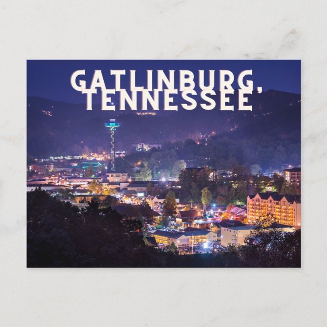 Gatlinburg, Tennessee Postcard Postkarte (Vorderseite)
