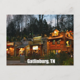 Gatlinburg, Tennessee Postkarte