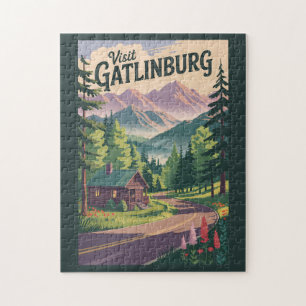 Gatlinburg Tennessee - Südtirol - Südtirol Puzzle
