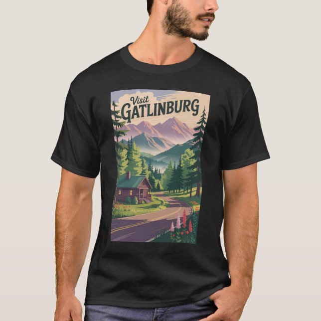 Gatlinburg Tennessee - Südtirol - Südtirol T-Shirt (Vorderseite)